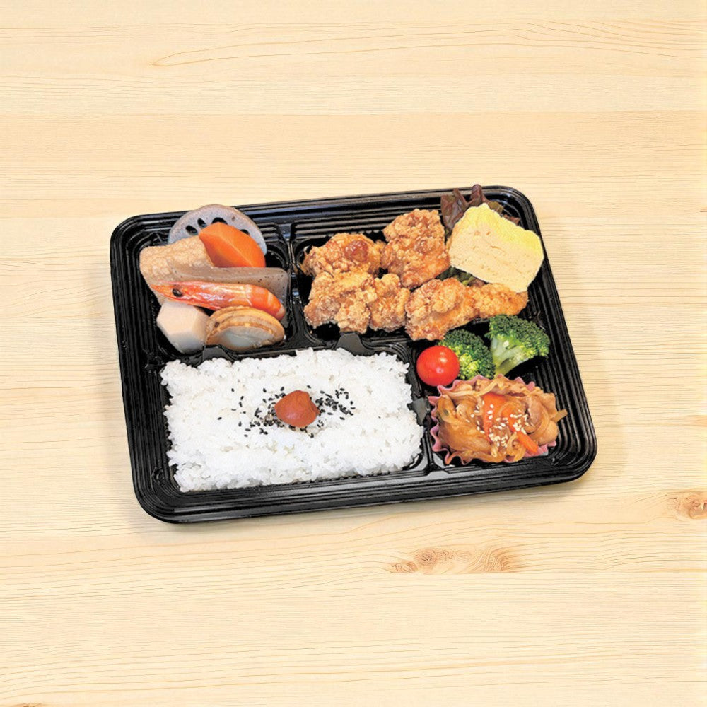 【環境対応×コスパ最強】福助工業「GK-130 黒」弁当容器の3つの魅力とは?小ロット&即日出荷にも対応!