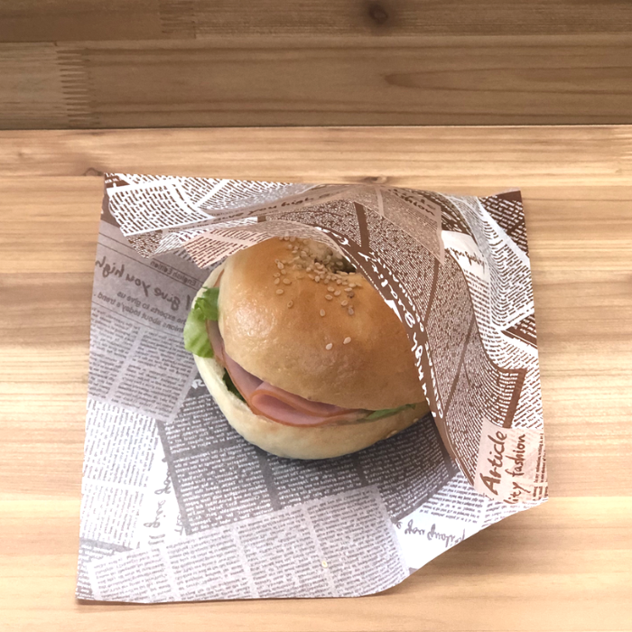 テイクアウト用 紙バーガー袋】バーガー袋 No.18 アーティクル テイクアウト用 紙バーガー袋】バーガー袋 No.18 アーティクル