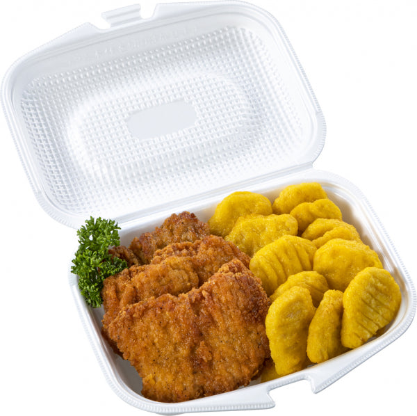 DLVランチ21-17 白 (213×170×73mm)