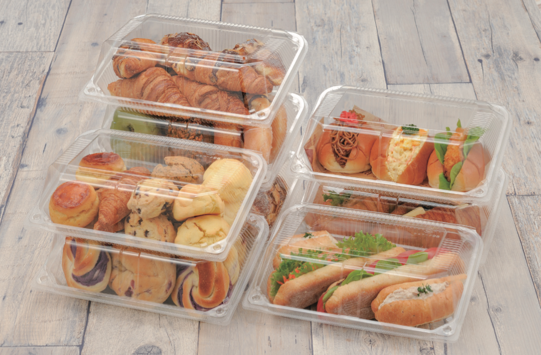 メガペコアソート - ベーカリー売り場の革命的な大型容器