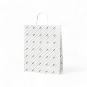 ラッピーバッグ　No.２　リボンストライプ