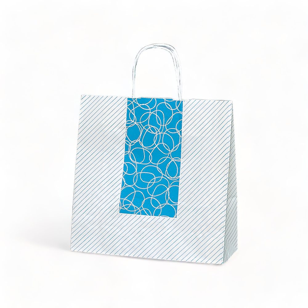 ラッピーバッグ　No.３　リングストライプ