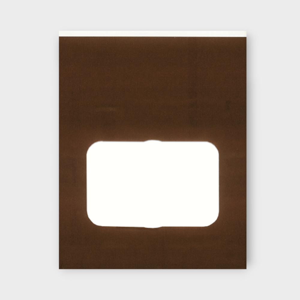 ルックバッグ　No.４Ｓ　ショコラ　ムジ