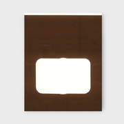 ルックバッグ　No.４Ｓ　ショコラ　ムジ