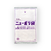 福助工業 ニューポリ規格袋 0.04mm No.12（230×340mm）透明