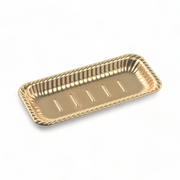 ティアラ角皿29-14 本体 金 (285×135×27mm)