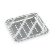 MFPティアラ角皿25-22 スラン銀 (246×221×27mm)