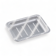 MFPティアラ角皿25-19 スラン銀 (247×191×27mm)