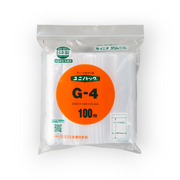チャック付きポリ袋 ユニパック G-4 (200×140×0.04mmmm)