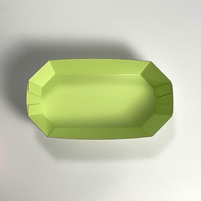 紙トレー14号 グリーン (220×125×50mm)