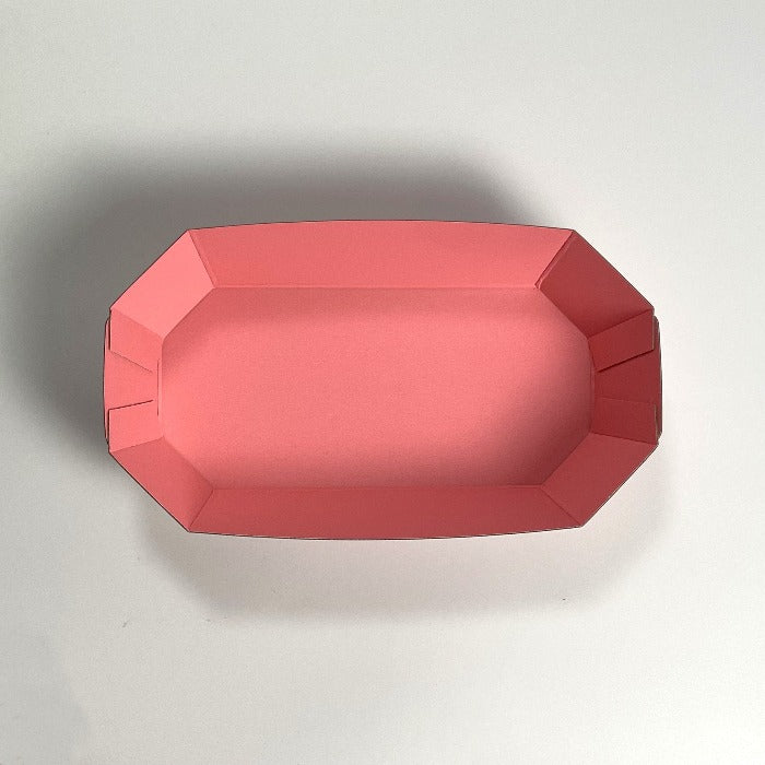 紙トレー14号 ピンク (220×125×50mm)