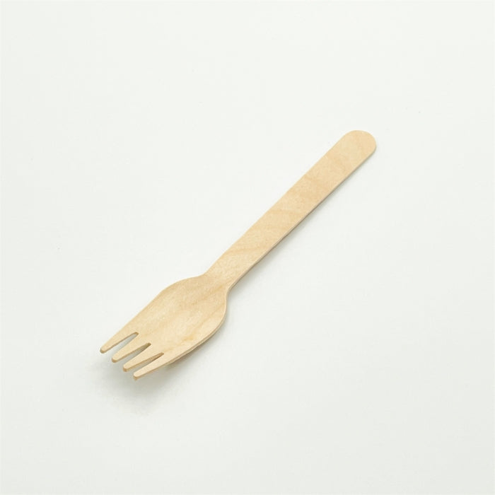 木製フォーク160 （透明袋100本入）