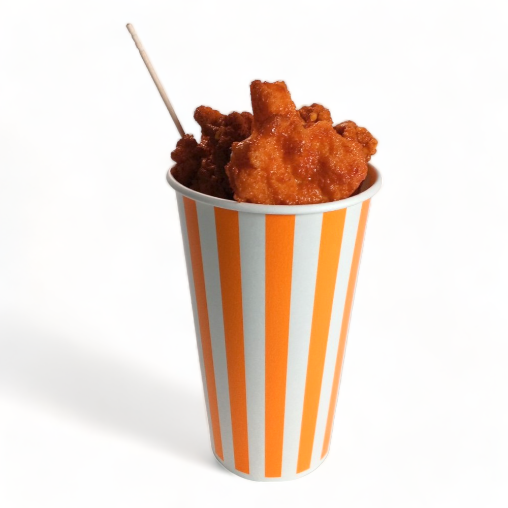 紙コップ SCM-545PP ストライプ 18オンス