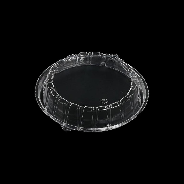 麺容器 T-DLV麺丼19中皿内嵌高蓋穴有OPS 185×185×35mm 50枚