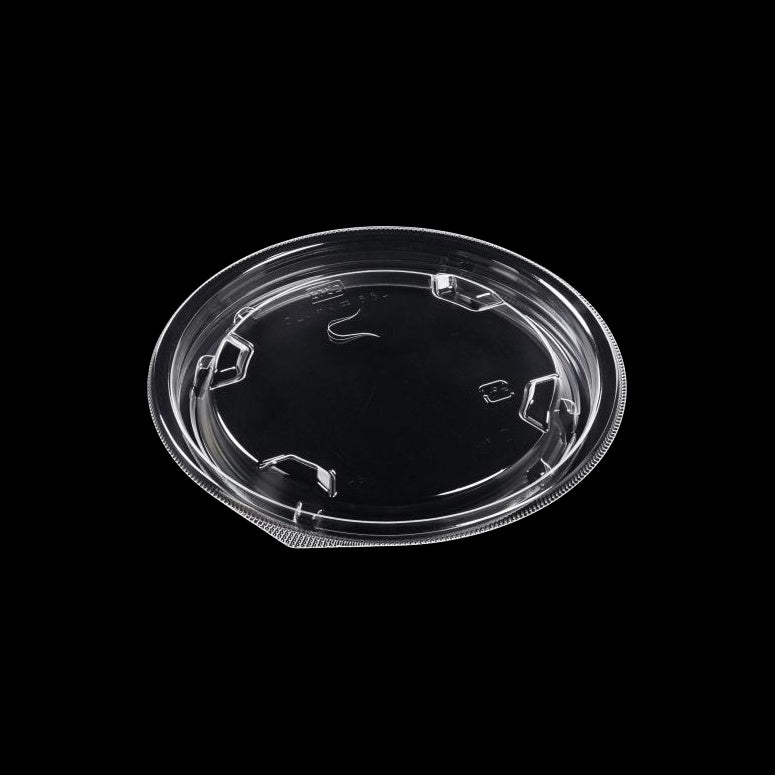 麺容器 T-DLV麺丼15内嵌CV字低蓋OPS 147×147×14mm 50枚