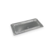 テイクアウト容器 T-DLV角24-12内外嵌合K蓋 穴有 240×120×8mm 50枚