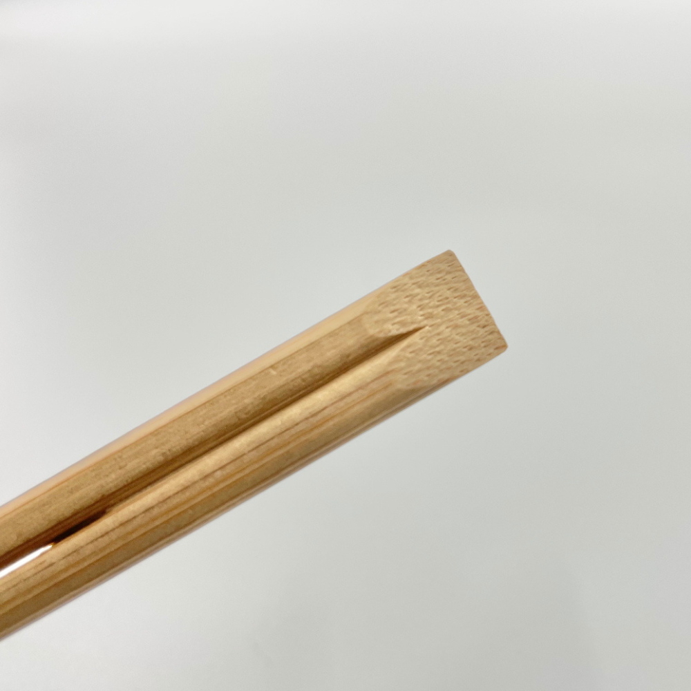竹　8寸　天削（炭化箸）