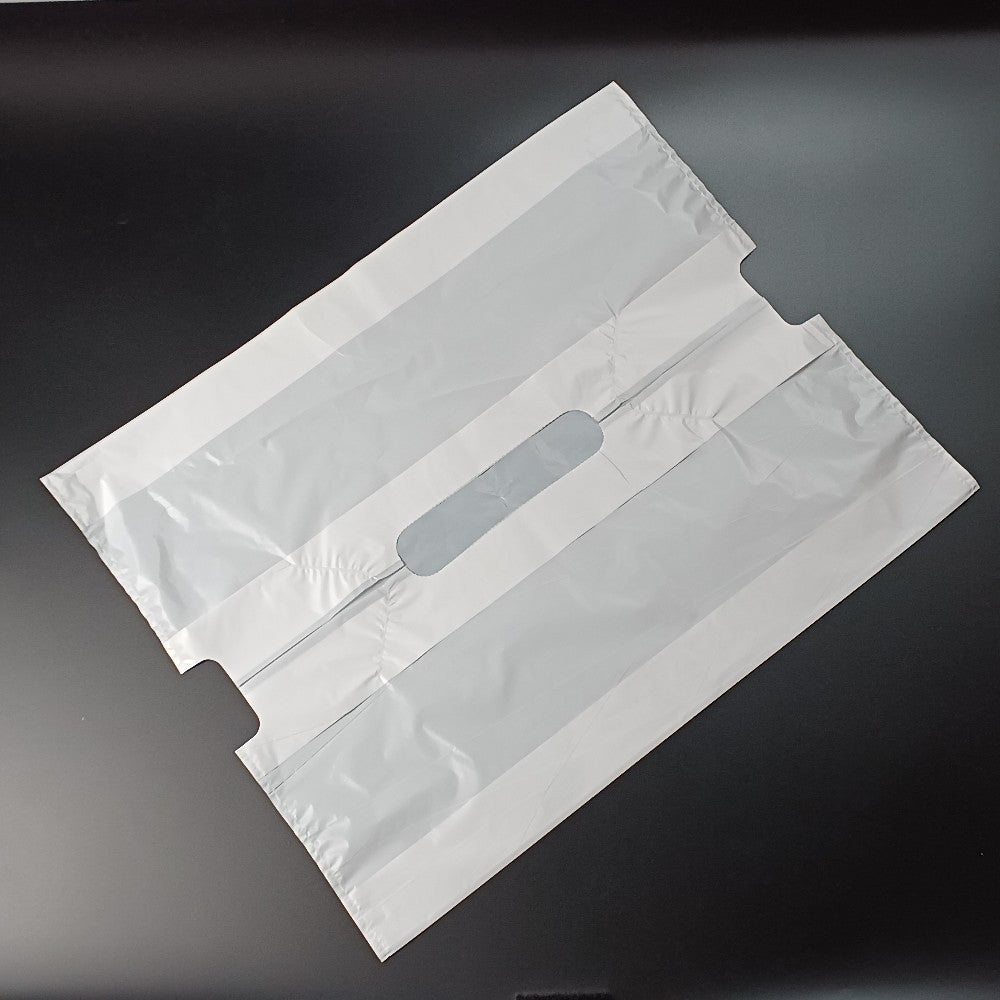 無地バンバンバッグ 乳白 No.4