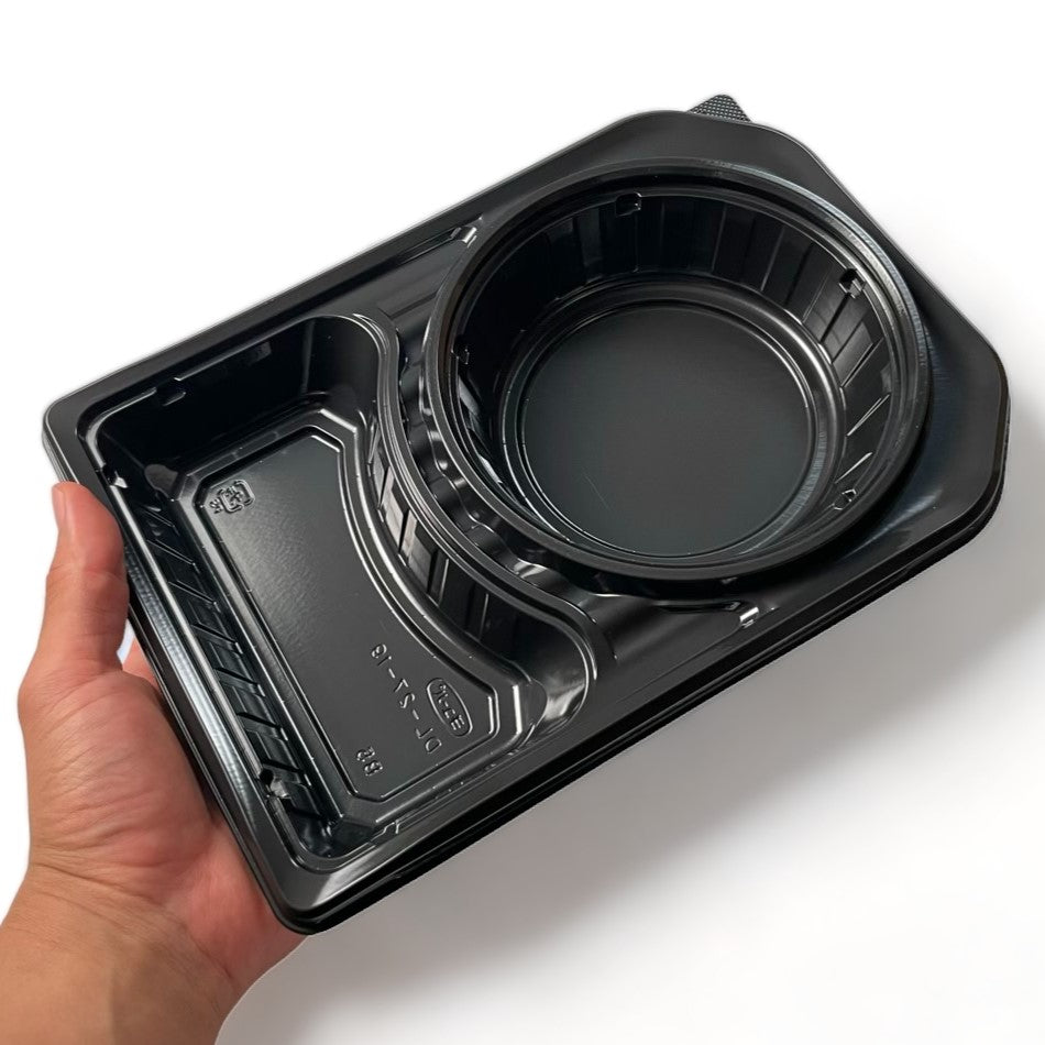 DL-27-19 黒 蓋別売 (269×189×45mm)