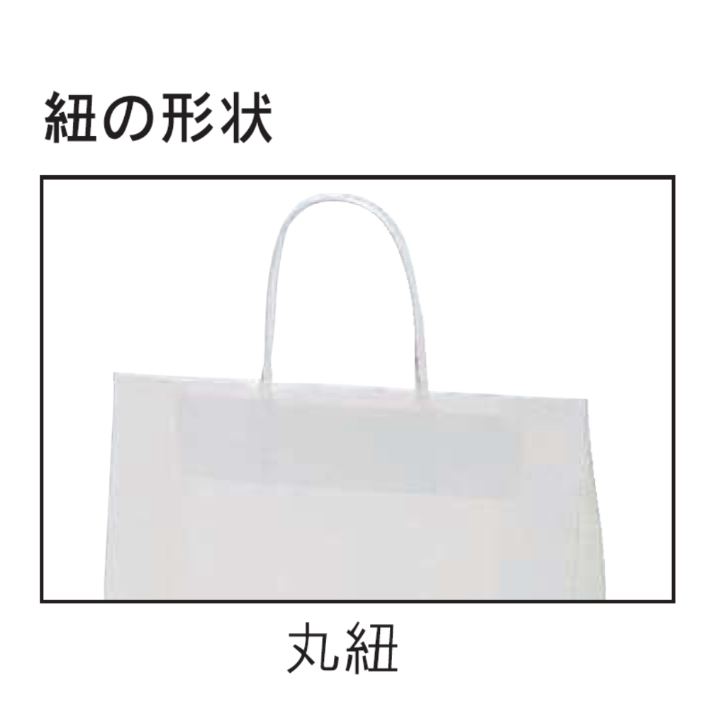 手提袋 ラッピーバッグ No.１１ 未晒無地 ＢＨ 300枚