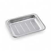 ティアラ角皿25-19 本体 銀 (246×191×27mm)