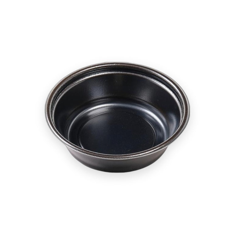 麺容器 DLV麺20(58)本体 黒W 196×196×58mm 50枚