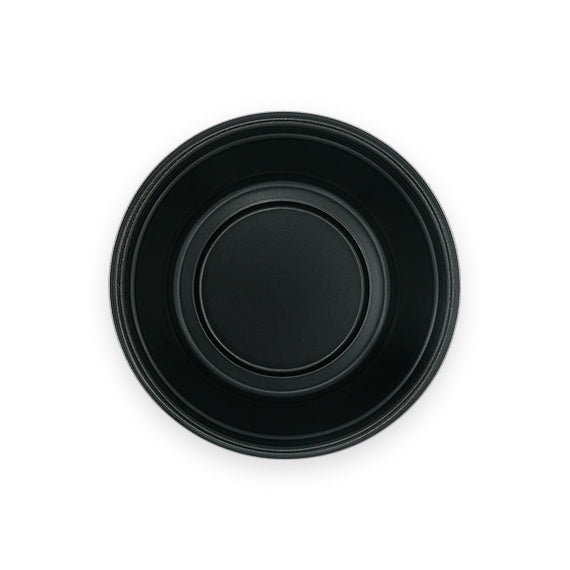 麺容器 DLV麺20(58)本体 黒W 196×196×58mm 50枚