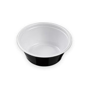 麺容器 DLV麺20(78)本体 白黒 196×196×78mm 50枚