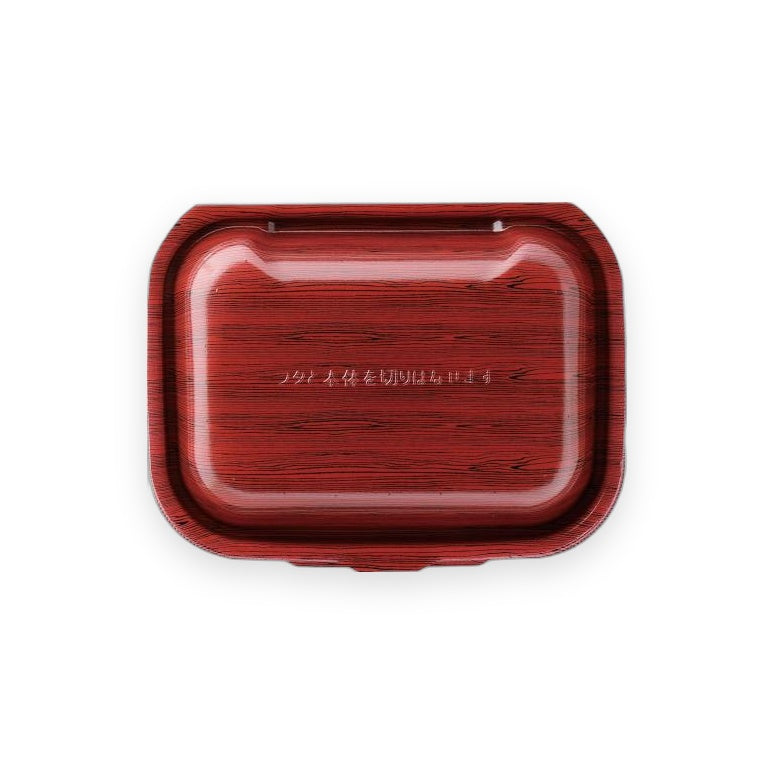 テイクアウト容器 DLVボーノ23-18-1 渋木目W 233×178×67mm 30枚
