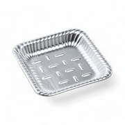 ティアラ角皿A20-30 本体 銀 (196×196×30mm)