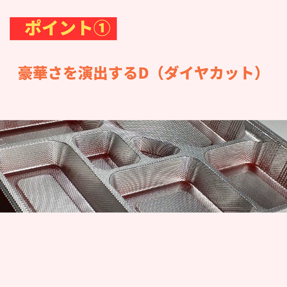 ディッシュ KP-9 ダイヤカット 蓋セット