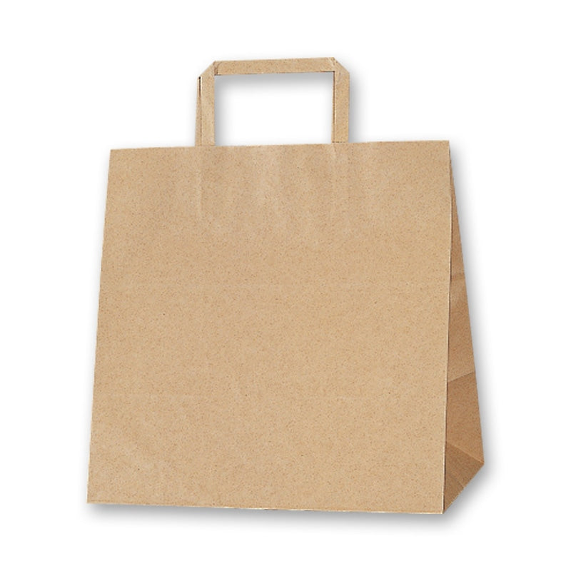 HEIKO 紙袋 H25チャームバッグ E(平手) 未晒無地