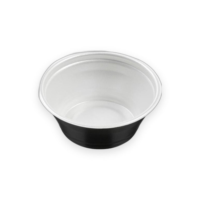 麺容器 DLV麺丼18(73)MFP 白黒 179×179×73mm 50枚