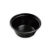 麺容器 DLV麺丼19(73)MFP 黒W 188×188×73mm 50枚