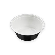 麺容器 DLV麺丼20(78)MFP 白黒 196×196×78mm 50枚