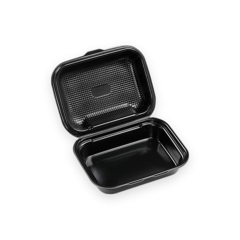 テイクアウト容器 DLVボーノ23-18MFP 黒W 233×178×67mm 30枚