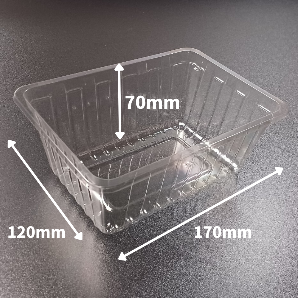 イチゴケース A-PET M-500A (170×120×70mm)