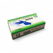 ニトリルフィットグローブM ブルー 粉なし