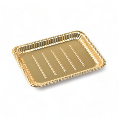 ティアラ角皿31-24 本体 金 (309×238×27mm)