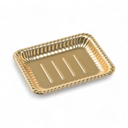 ティアラ角皿22-17 本体 金 (219×171×27mm)