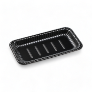 ティアラ角皿29-15 本体 エコ黒 (285×155×27mm)