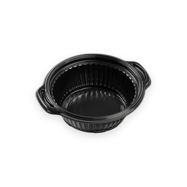 汁もの容器 DLVデリ15-13(45)MSD 黒 154×134×45mm 50枚