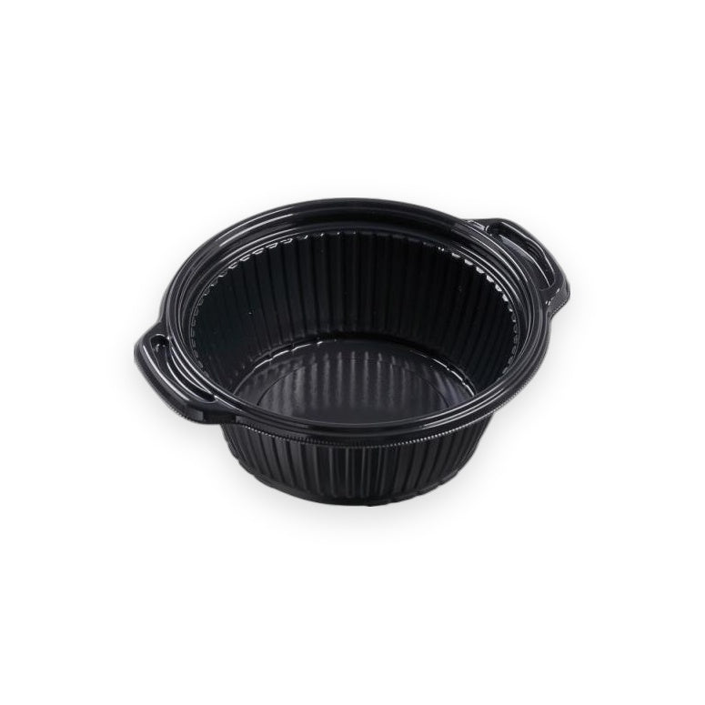 汁もの容器 DLVデリ18-16(60)MSD 黒 180×156×60mm 50枚