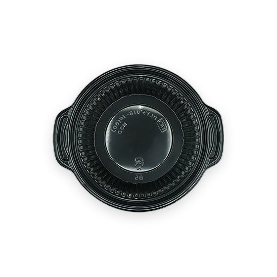 汁もの容器 DLVデリ18-16(60)MSD 黒 180×156×60mm 50枚