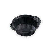 汁もの容器 DLVデリ22-19(65)MSD 黒 216×188×65mm 50枚