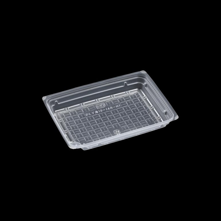 テイクアウト容器 DLV角19-14R 内嵌合中皿-1 183×133×25mm 50枚