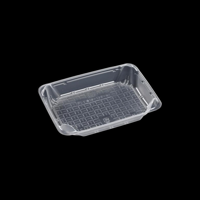 テイクアウト容器 DLV角19-14R中皿-1 PPNT 183×133×35mm 50枚