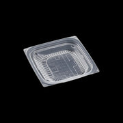 丼・重 DLV角丼16-16中皿-1穴無PPNT 158×158×27mm 50枚
