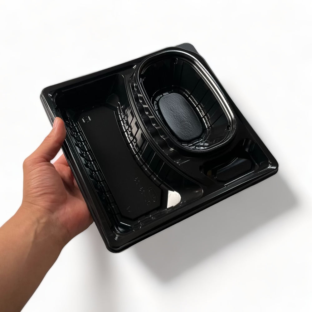 DL-23-23 黒 蓋別売 (234×234×48mm)