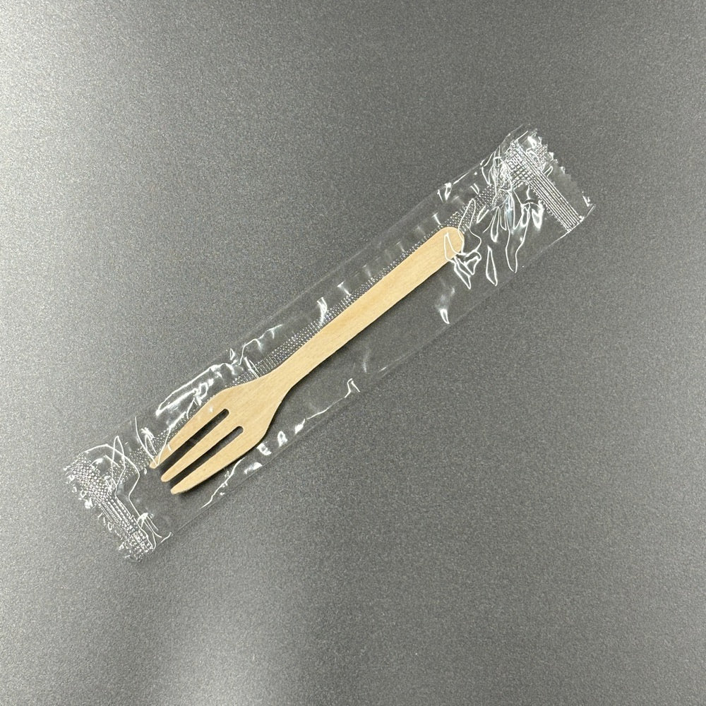木製フォーク100 （透明単袋入）
